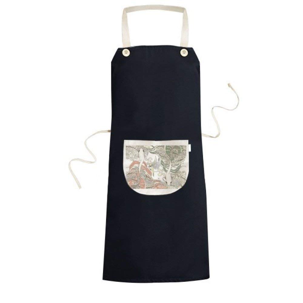 Cuisine noir tabliers bavoir de poche coton pour chef et cuisinier amateur