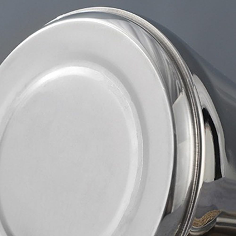 Kitchen Essential - Teiera in acciaio inox con manico comodo e design facile da preparare, adatta a induzione (2 l, argento)