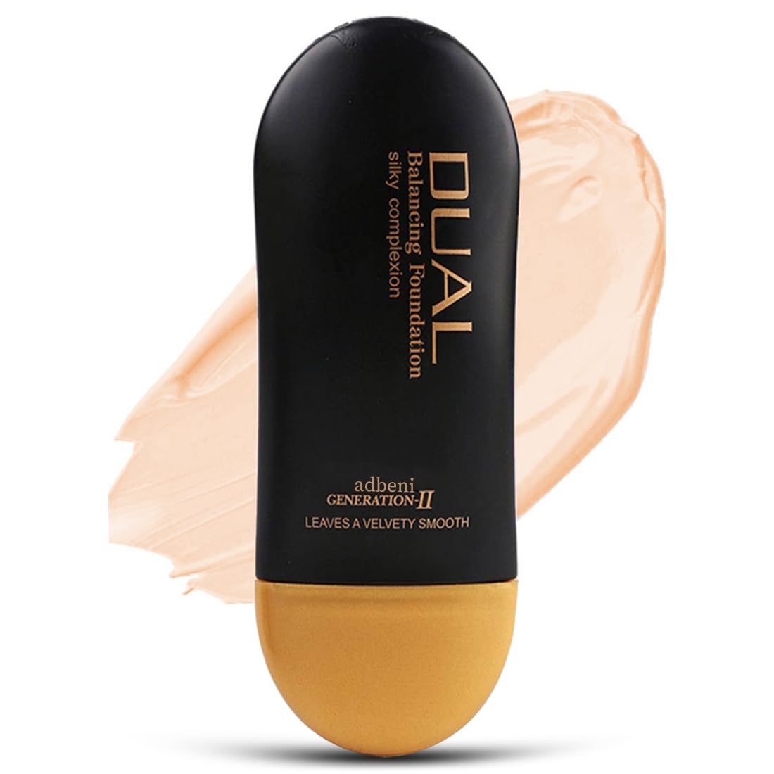 Adbeni Dual Balancing Foundation 50ml | Light Face Foundation Infused with Nourishing Formulas for Seamless Coverage & Timeless Glow | Shade-A