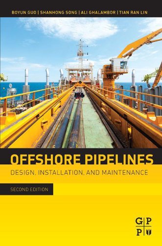 Pipelines offshore design et maintenance livre en anglais
