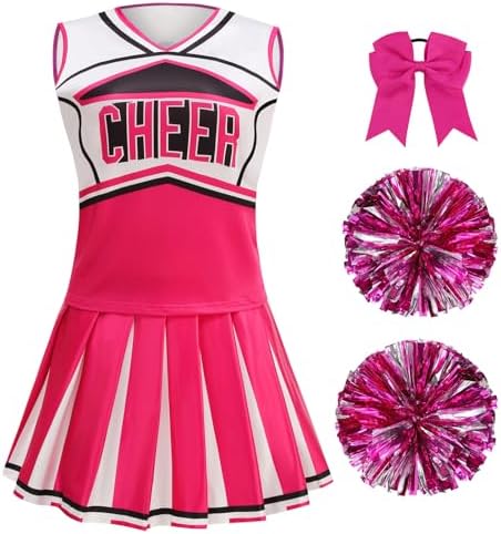 GRAJTCIN Cheerleader Costume for Women Cheerleading Outfit School...