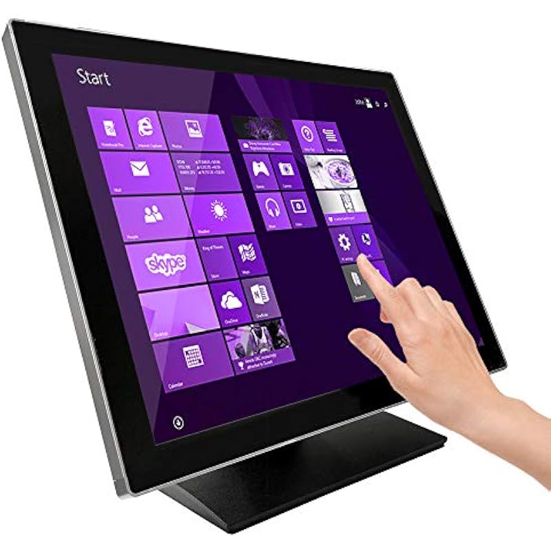 Monitor HDMI multitáctil con retroiluminación LED capacitiva de 19 pulgadas, pantalla 4:3 1280 x 1024, pantalla táctil de diseño sin costuras, ideal para oficina, POS, venta al por menor, restaurante, bar, gimnasio, almacén 🥇✔️ ® A Pedido 🏆™