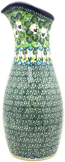 Polish Pottery Carafe - 2 1/2 pint - Unikat Signature - U4795
