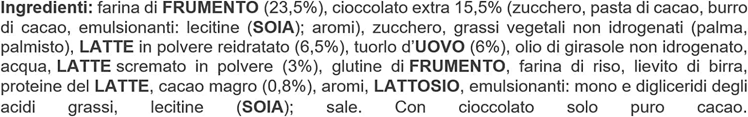 Italian Gourmet Lot 3x 270 g Assortiment Pan e Cioc + Kinder Brioss Lait & Cacao + Kinder Brioss – gâteaux moelleux petit-déjeuner & goûter, assortiment snack multi-variétés + Italian Gourmet Polpa