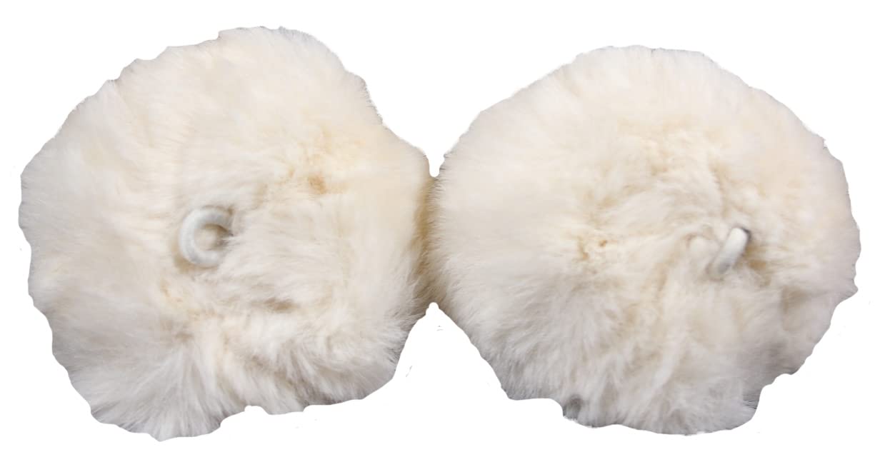 MDXONE Kids Ski Balaclava Pompoms | Soft Fluffy 2" Attachments Winter Balaclavas Cute Snowboard Accessories