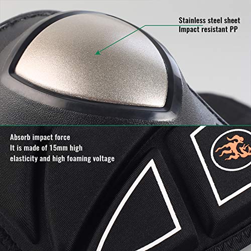 image for Ridbiker Knee Guard Motocross/ Elbow Pads Protective Gear, Dirt Bike G