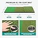 Golf Net, Golf Practice Net and Mat, 10x7FT Hitting Aids for Backyard Driving Chipping Swing Training with Noise Reduce Target Tri-Turf Mats Tees Real Balls for Indoor Outdoor, Gifts for Men Dad