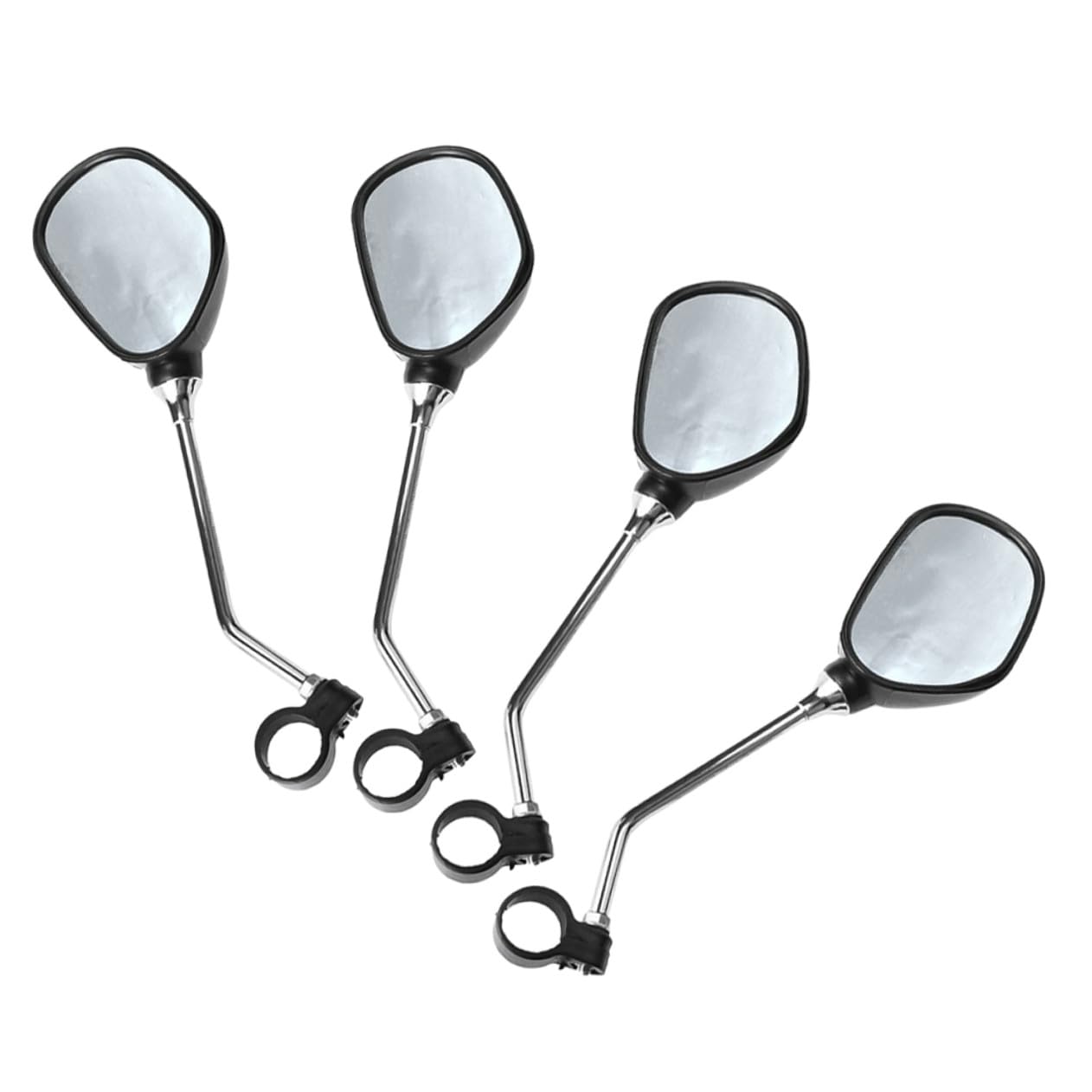 Toddmomy 2 Paia Specchietti Retrovisori per Bicicletta ed Elettrica Angolo Vista Posteriore Antiurto e Resistente Intemperie Facili Installare per Sicurezza su Strade Urbane e