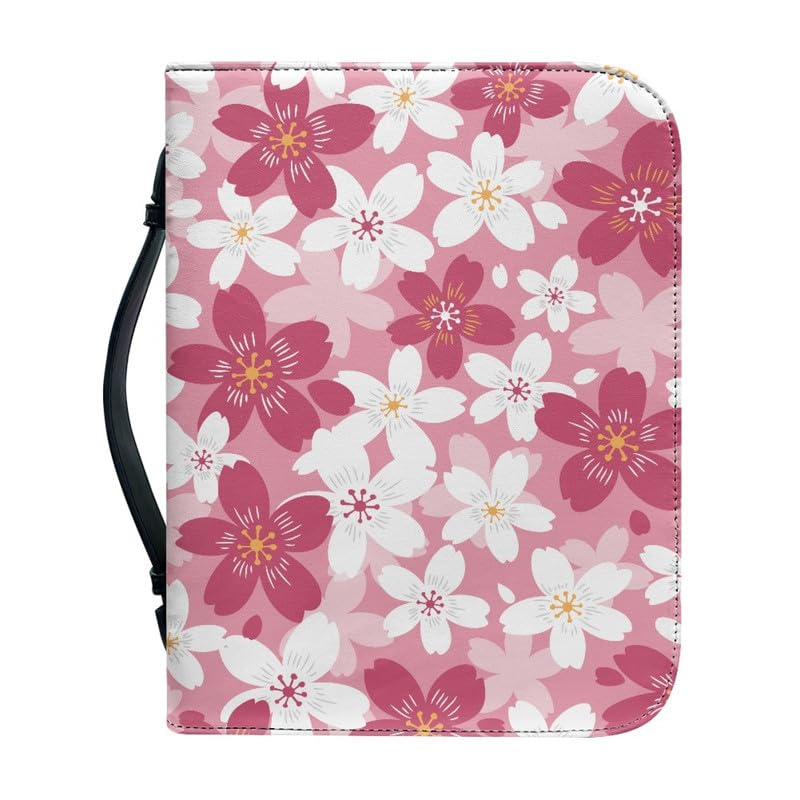 Garronmavis Cartoon Daisy Bible Cover for Men Flowers Painting Bible Case Books Tote Aesthetic Floral Art Bible Books Bags - L — image 1
