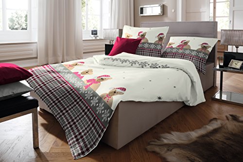 Fleuresse, Set Biancheria da Letto di Flanella