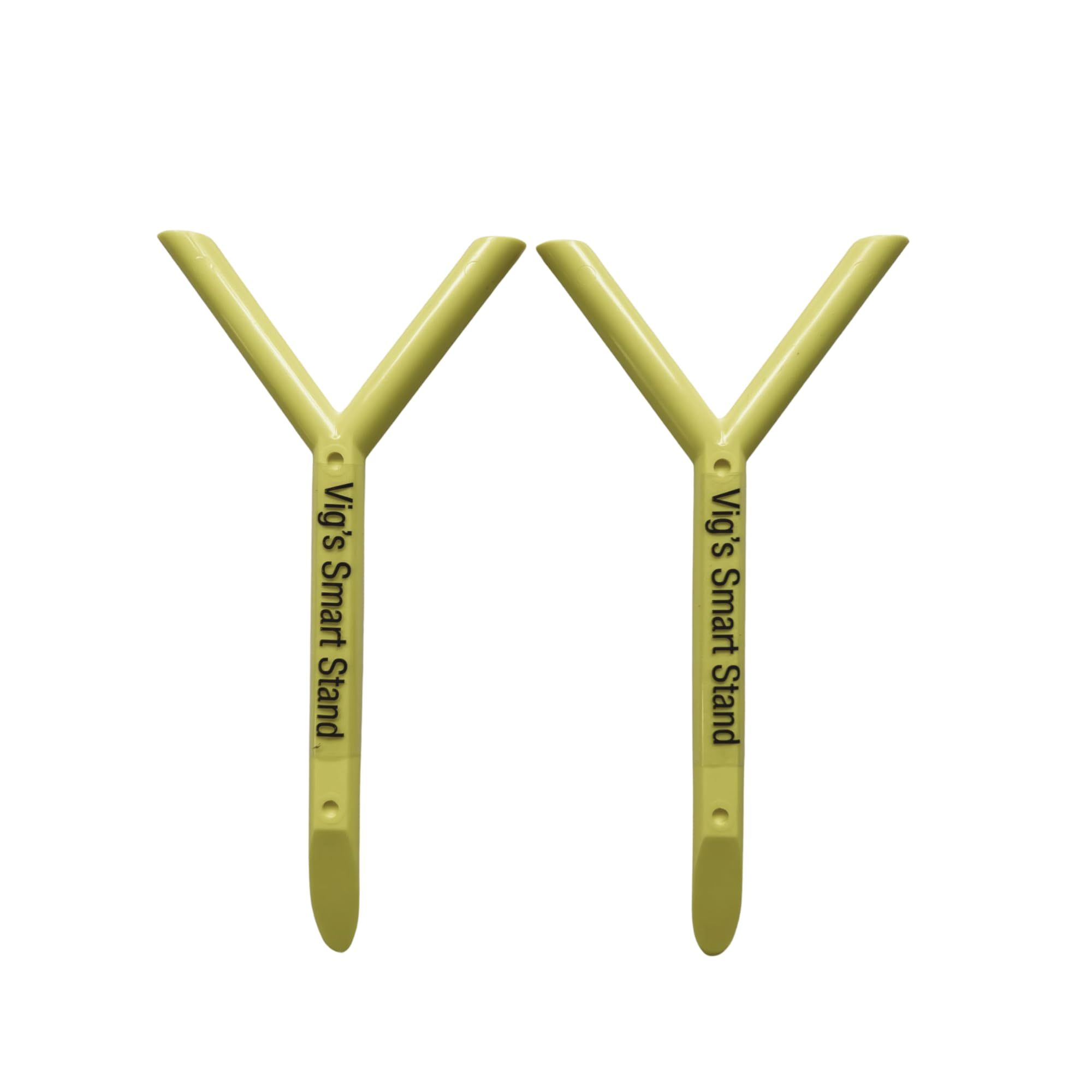 Golf Club Stand and Holder - Set of 2 - Golf Accessories, Pocket Size for Wet Grass Protection by Vig's Smart Stand