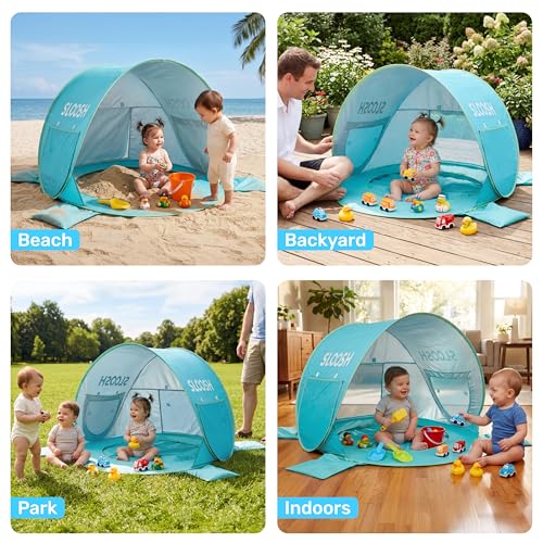 SLOOSH Baby Beach Tent with Pool
