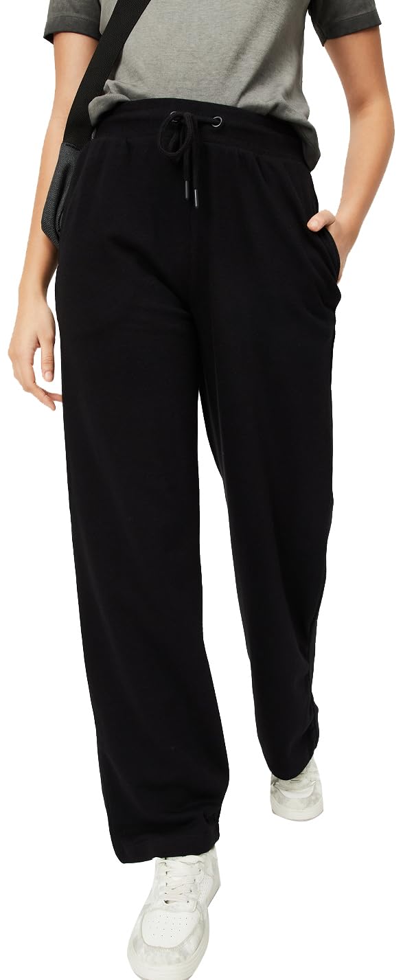 Women's Regular Fit Mid Rise Track Pant