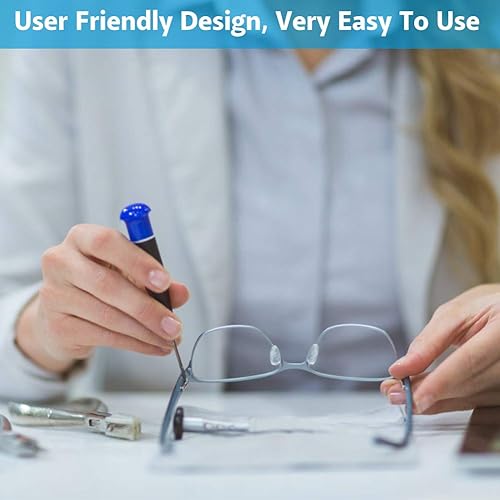 Miniatura 2 de Kit óptico de gafas sin montura con silueta de gafas, alicates para montura de gafas, alicates profesionales, juego de alicates para gafas de