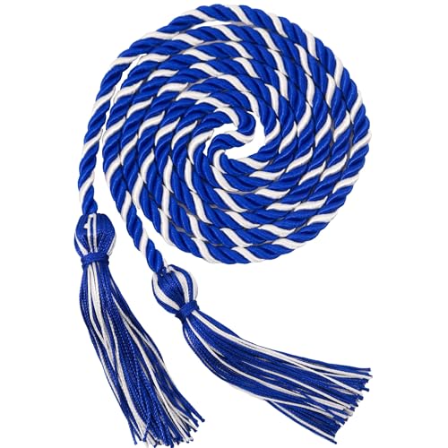 GraduationMall Graduation Honor Cord 68 RoyalWhite