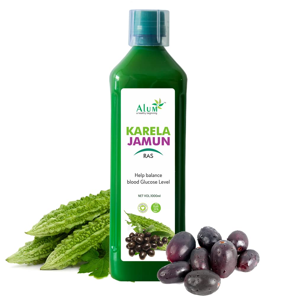 Alum Karela Jamun Juice, 1000 ml