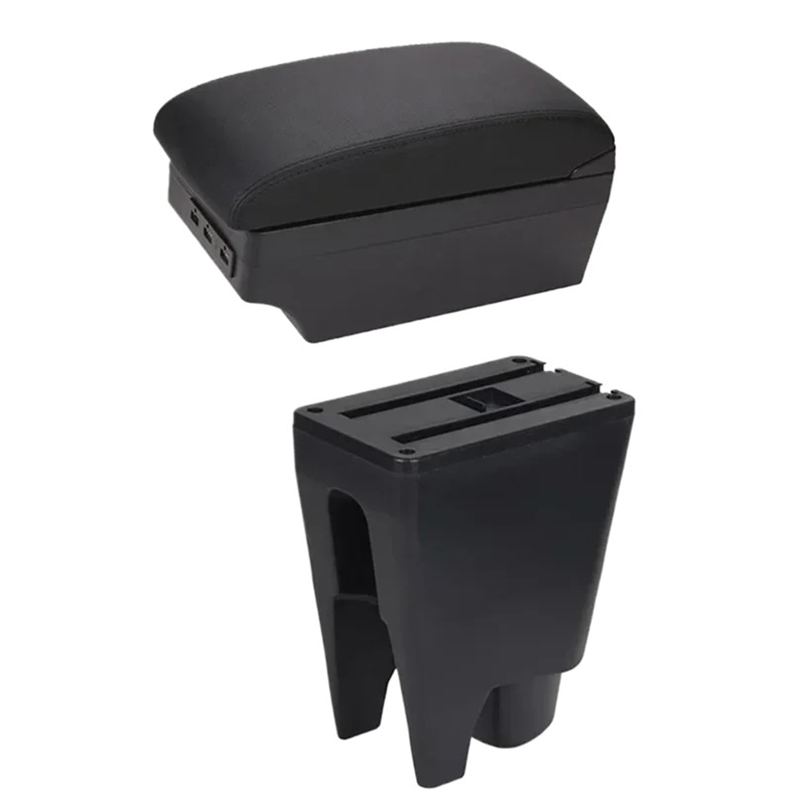 JMOLXURI Car Armrest Box For Peugeot 107 Car Armrest Box Center Console