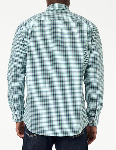 Image of Amazon Essentials Men's Regular-Fit Long-Sleeve Casual Poplin Shirt, Button Front, Business Casual, Collared