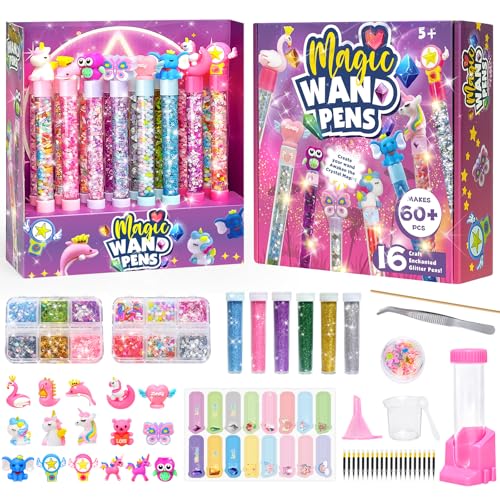 Craft Kits for 6 7 8 9 10 Year Old Kids DIY Pen Making Kit Girls Gifts