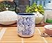 Disney Lilo & Stitch Experiment 626 Asian-Style Ceramic Tea Cup | Traditional Japanese-Inspired Mug Without Handle | Holds 12 Ounces