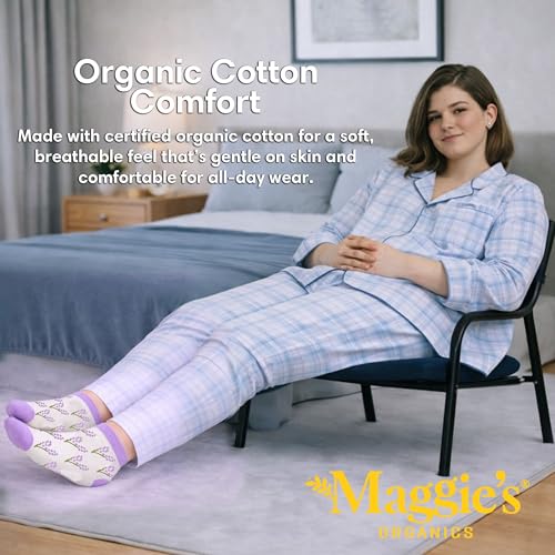Image of Maggie's Organic Unisex Footie Socks
