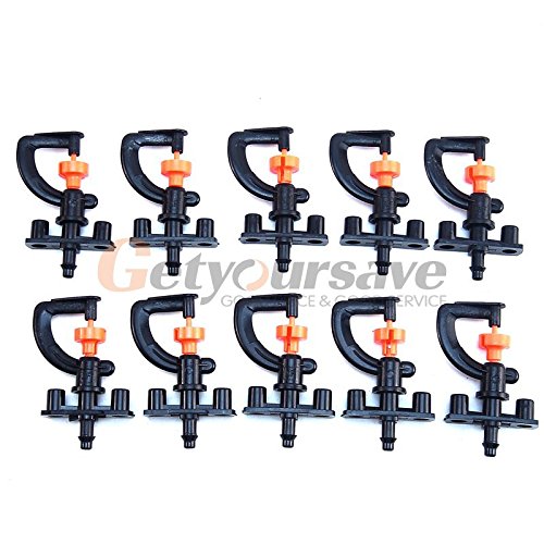 Sellify 10pcs 360 degree garden and irrigation micro adjustable