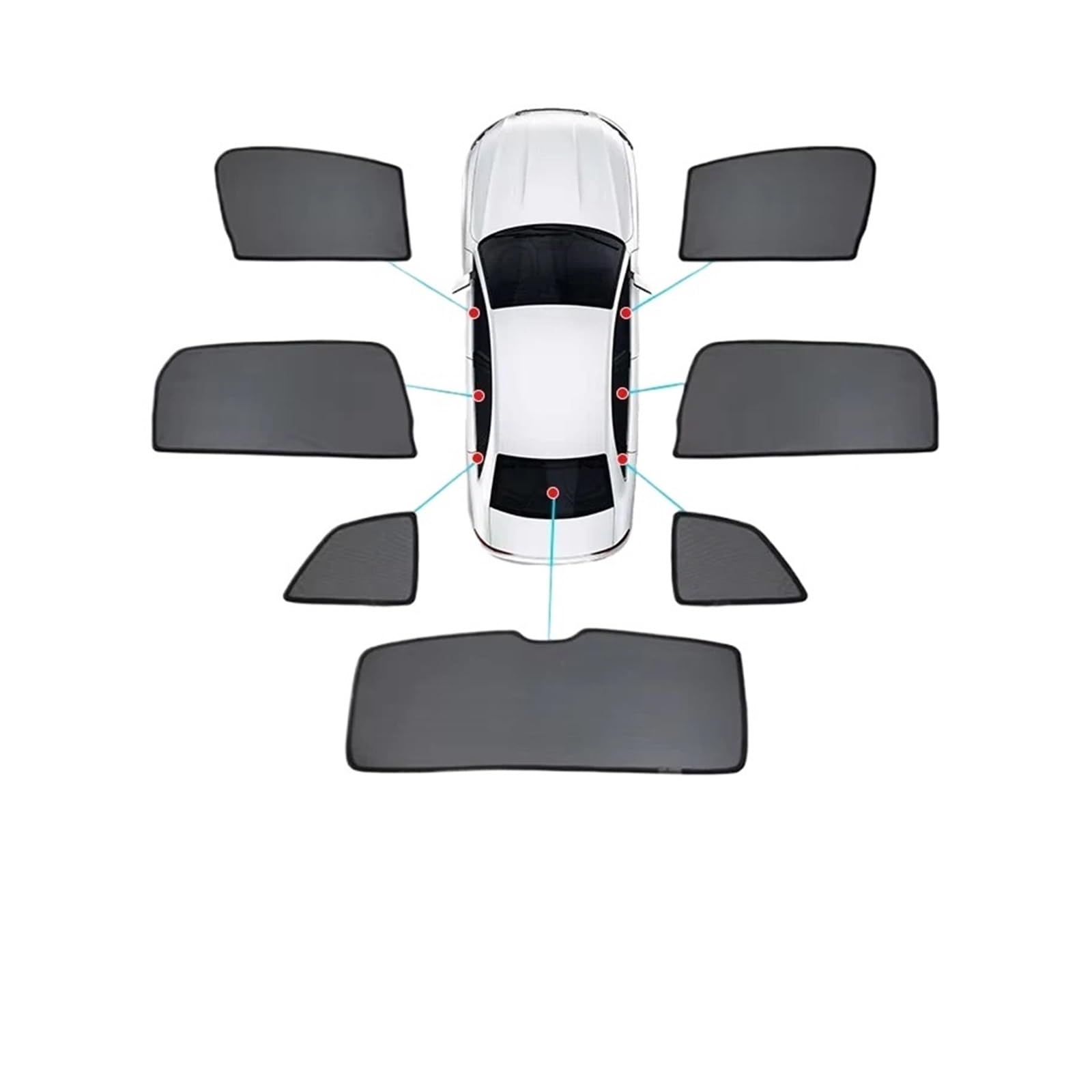 Car Sunshade Compatible For Geely Monjaro KX11 2021 2022 2023 2024 2025 Heat Insulation Tool Shading Shade Curtain