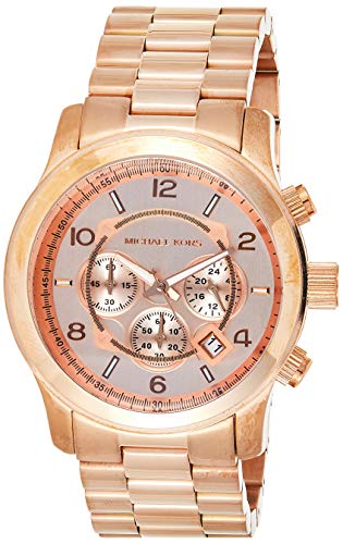 Michael Kors Men's Runway Rose Gold-Tone Watch MK8096