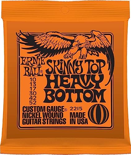 Image of Ernie Ball Mighty Slinky Nickel Wound Electric Guitar Strings, 8.5-40 Gauge (P02228)