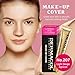 Dermacol - Mini Full Coverage Foundation 13g, Liquid Makeup Matte Foundation with SPF 30, Waterproof Foundation for Oily Skin, Acne, & Under Eye Bags, Long-Lasting Makeup Products Shade- 207