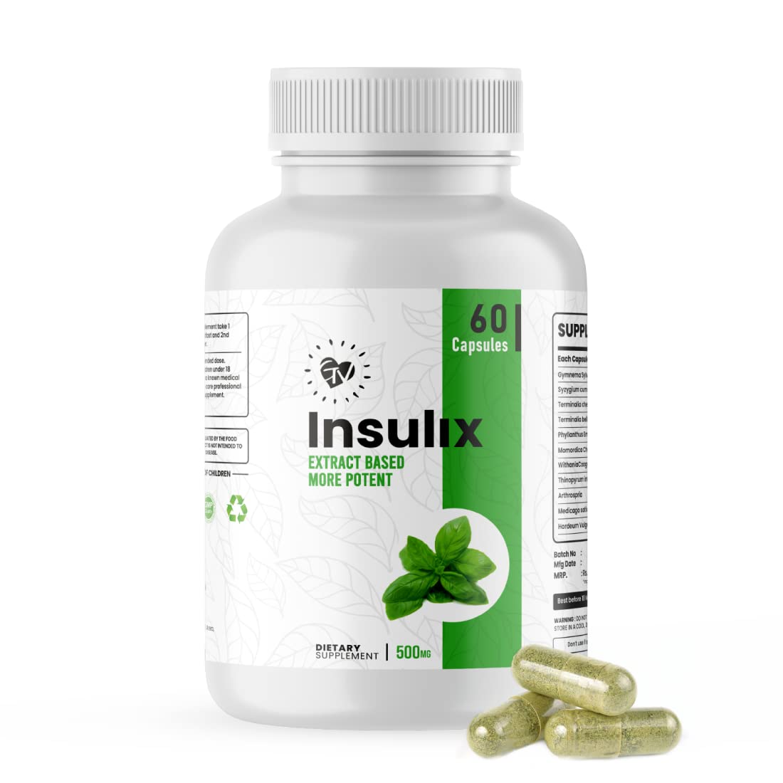 See full amazon price history chart for Goodveda Insulix Ayurvedic Blood Sugar Supplement, Natural supplement with 11 Rare herbs Promotes Healthy Digestion Heart Health, Helps Intestinal Glucose – (Pack of 1-60 Capsules) Goodveda Insulix Ayurvedic Blood Sugar Supplement, Natural supplement with 11 Rare herbs Promotes Healthy Digestion Heart Health, Helps Intestinal Glucose – (Pack of 1-60 Capsules) (B0BXP5747X) Amazon Price History, Amazon Price Tracker