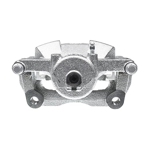 Image of Detroit Axle - Front Right Brake Caliper w /Bracket Replacement for 2008-2013 Nissan Rogue, 2014-2015 Rogue Select, 2010-2013 Suzuki Kizashi