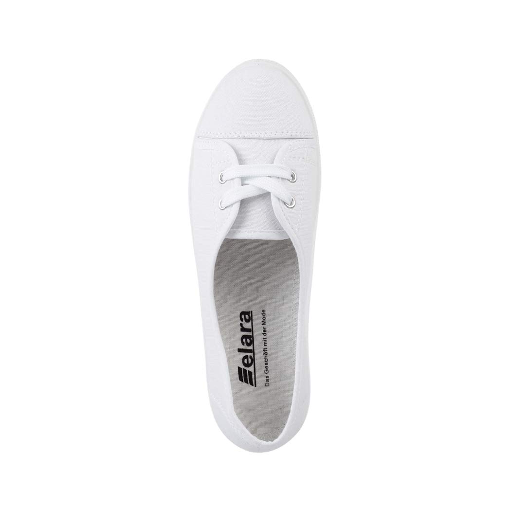 Elara Ballerines Femme Lacets de Baskets Chunkyrayan
