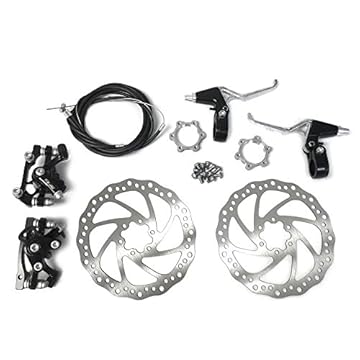 disc brakes for motorized bicycle