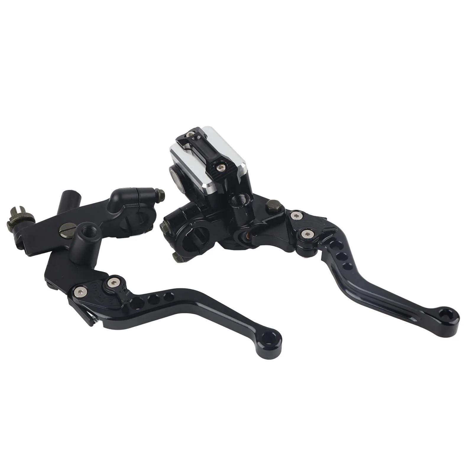 HGATSFGD 1 Pair 7/8"(22mm) Universal Motorcycle Brake Clutch Master Cylinder Reservoir Levers Brake Handle Motorbike Brake Levers