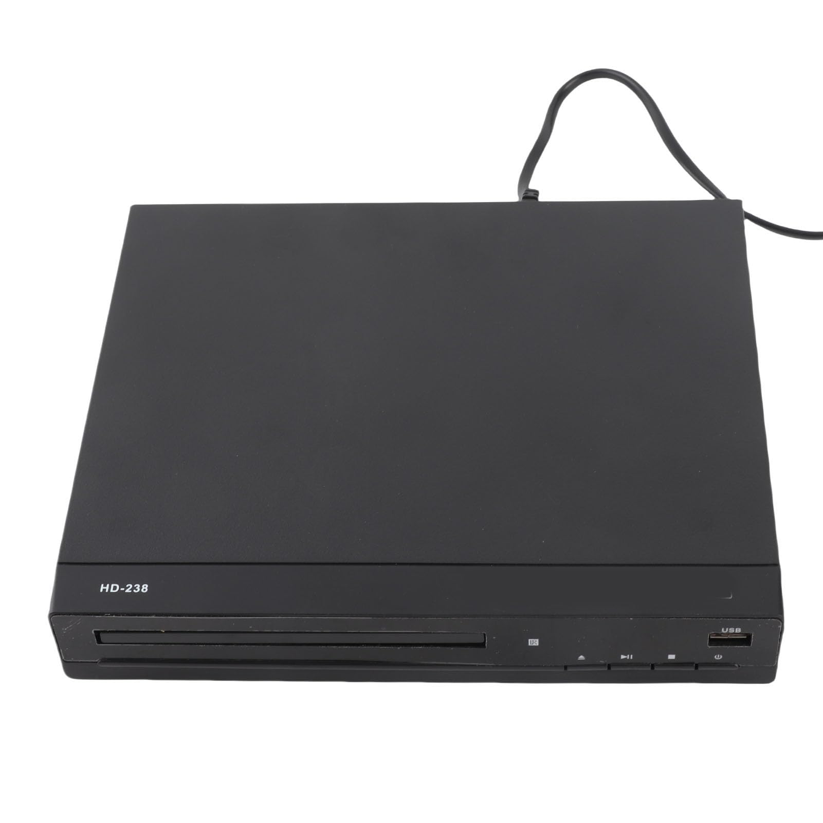 Generic Reproductor de DVD HD Reproductor de CD Gratuito con Región Mejorada 1080P para Coleccionistas de Películas Internacionales (Enchufe de la UE)