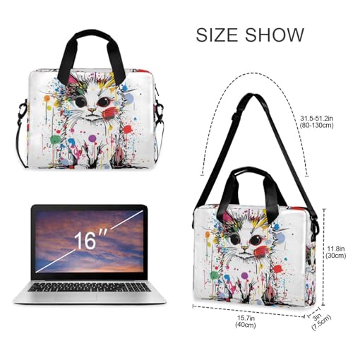 Maletín portátil para laptop 15.6 pulg con asa miniatura 5
