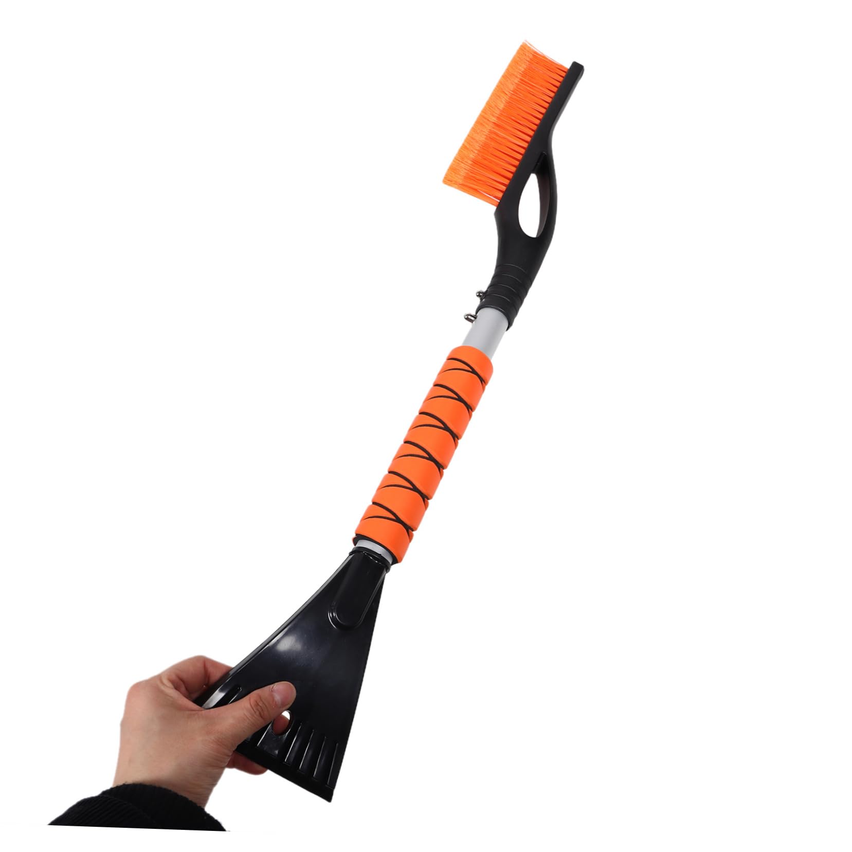 Gatuida Lot de 2 Grattoirs à Givre pour Pare-Brise, Design Extensible en Abs et PP, Portable, pour Déneiger et Enlever Le Givre sur Vitres en Hiver