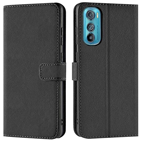 Verco Wallet Case for Motorola Edge 30 Book Cover with Magnetic Closure compatible with Motorola Edge 30 Flip Case with Card Slots Faux Leather