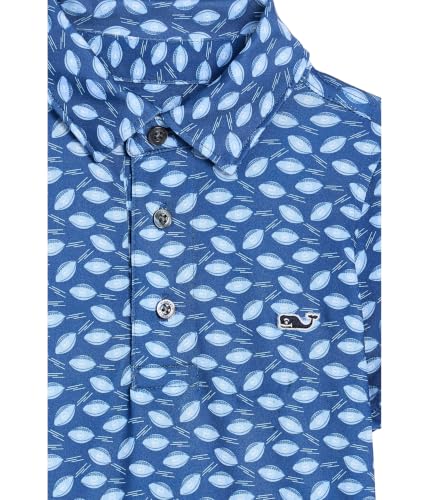 Image of vineyard vines Boys' Printed Sankaty Performance Polo, Flying Footballs, 5