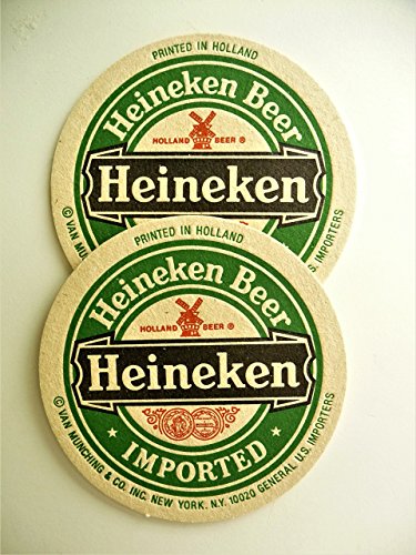 Heineken Coaster Set of (4) Four Classic