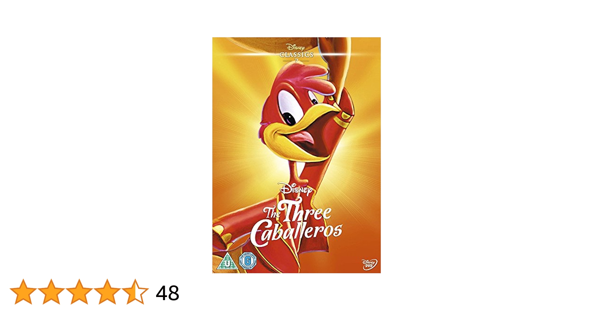 ⭐️【貴重】ジャンベフォラDVD Amazon.co.jp: The Three Caballeros [DVD] : DVD