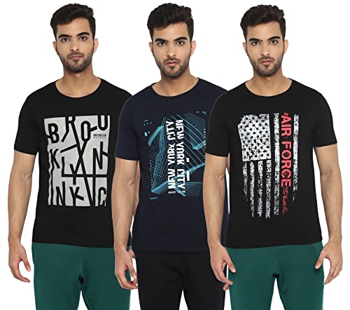 Image of Ap'pulse Men's Printed Short Sleeve Sport Tshirt Combo Pack