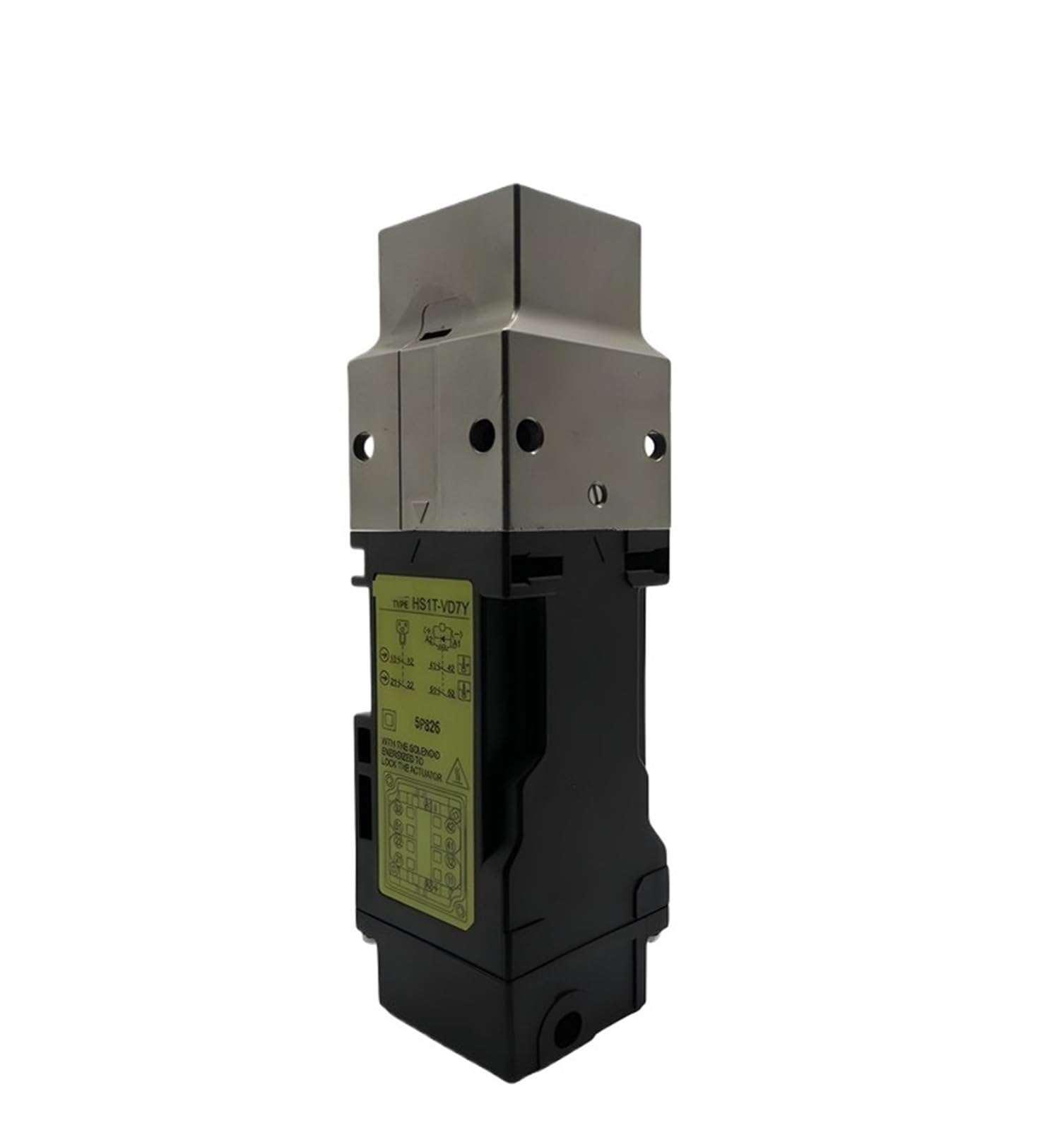 Electromagnetic Safety Door Lock, HS1T-VD7Y4ZM-G, 5000N Locking Force