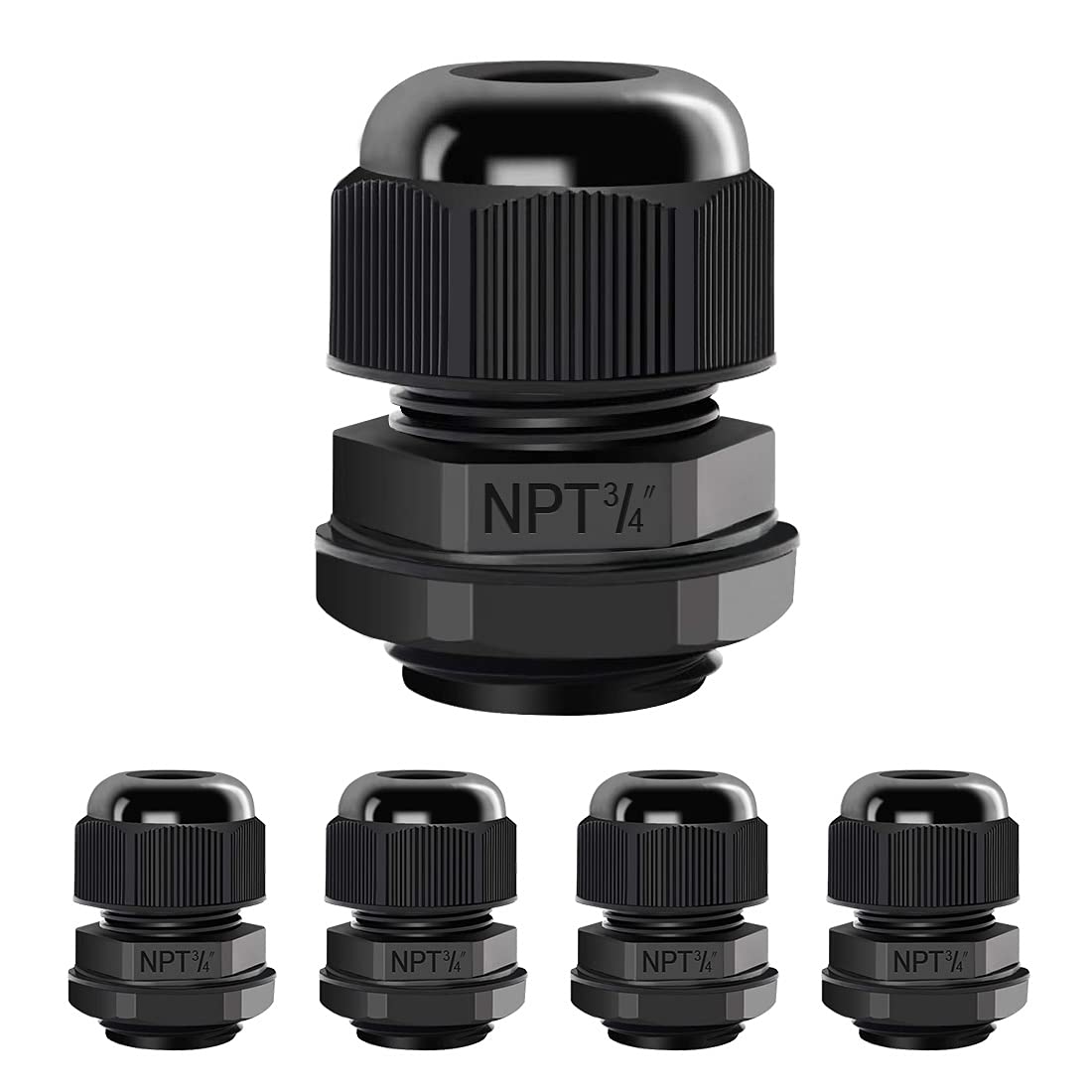 LeMotech NPT Cable Glands - Waterproof & Durable -24