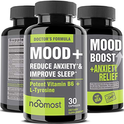 Mood Support - Anxiety Relief Supplement Mood Boosts, Reduces Stress Relief & Depression