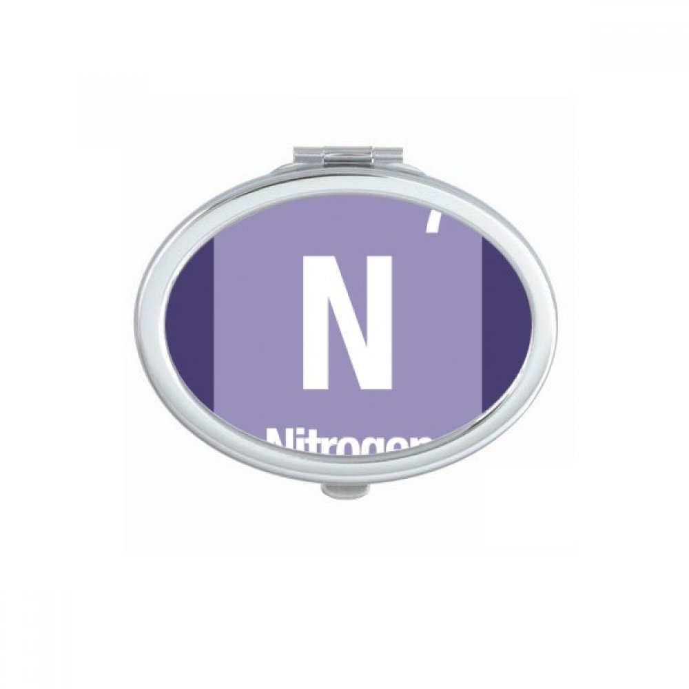 Miroir de maquillage N Azote science cadeau original coloré