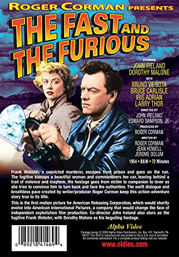 The Fast and the Furious B00008J2GJ Book Cover