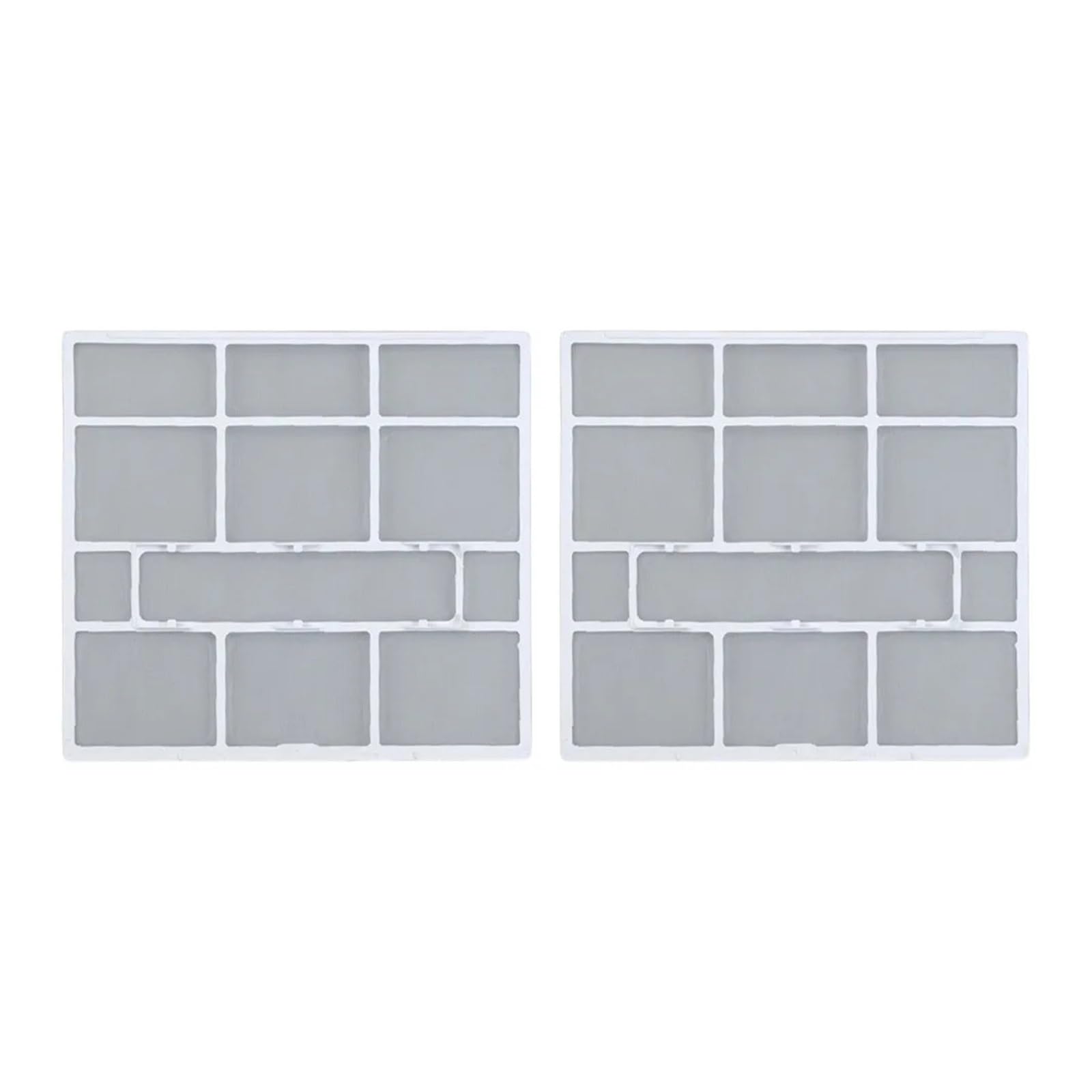 2Pcs/Set Plastic Air Conditioner Filter Mesh Indoor Unit Hanging Screen Household Air Conditioning Filter Accessories(28.5X26.5)