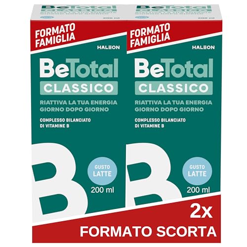 Be-Total Classico Integratore Vitamine B Liquido Bambini 3+ e Adulti